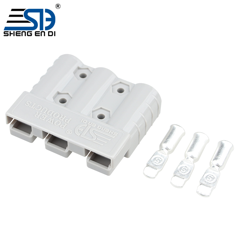 3 Pin 50A 600V Forklift battery connector