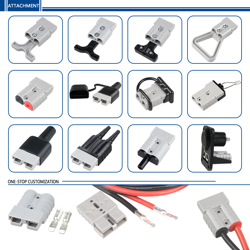 50A 600V battery power connector accessories