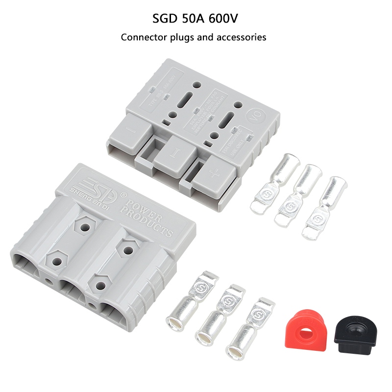50A 600V Battery Connector Plug