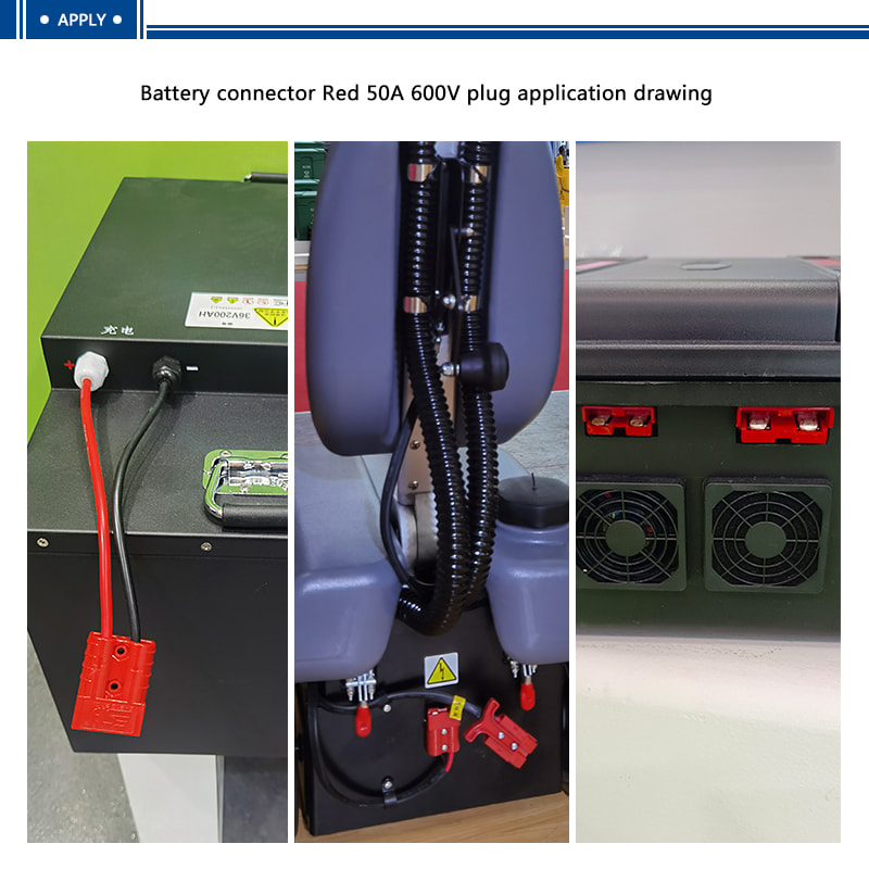 50A 600V forklift battery connector SEDlication