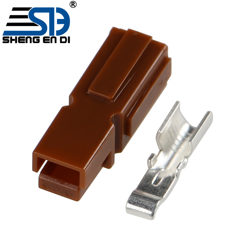 45A 600V Brown Connector power plug-in industrial plug