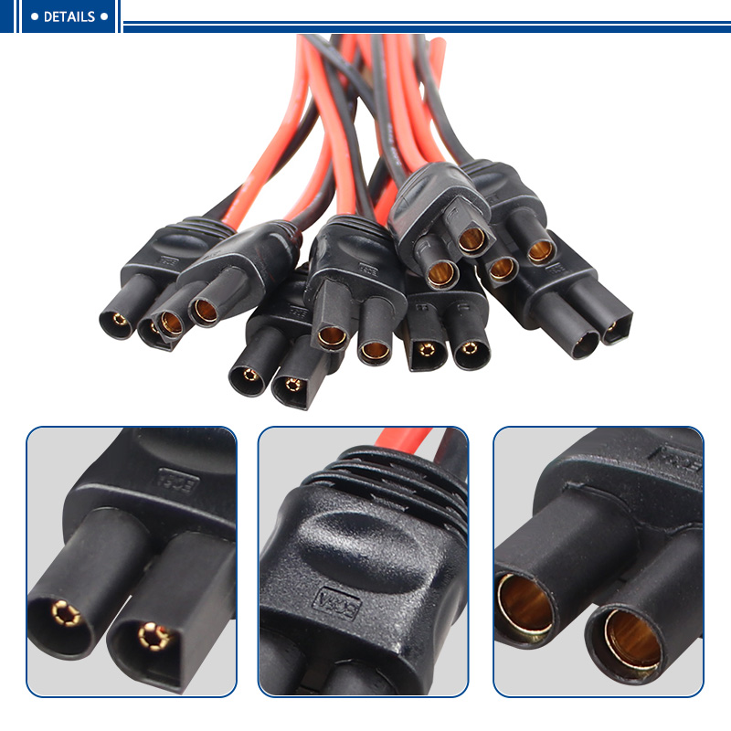 Battery connector wiring 