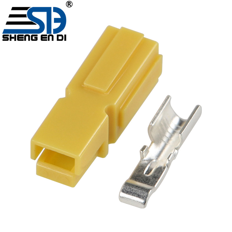 45A 600V Yellow Unipolar lithium battery connector