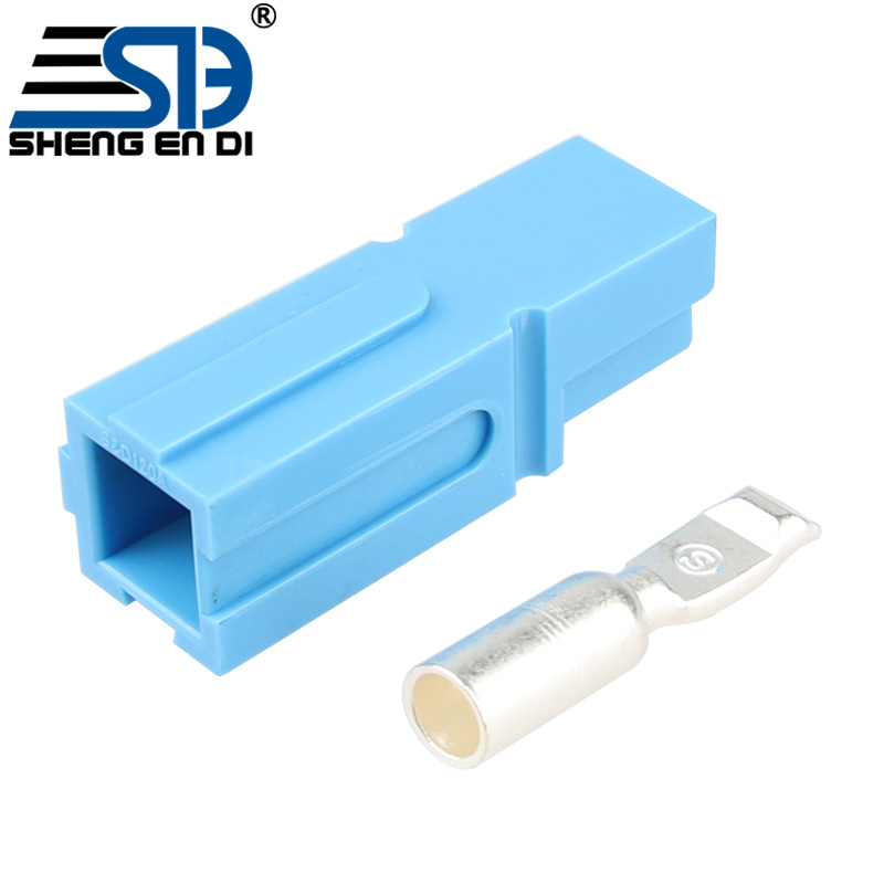 120A Blue New energy lithium battery plug