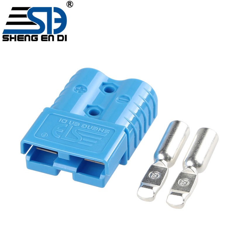 120A Blue Electric Vehicle Power Delivery Plug
