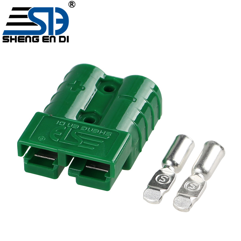 50A Green High-Power Anderson Connector